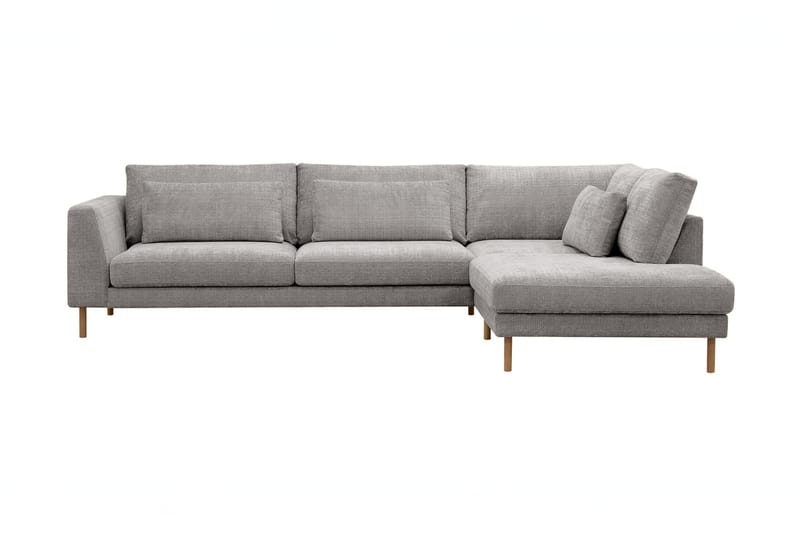 Florenz 3-personers Sofa med Chaiselong Højre - Lysegrå - Møbler - Sofaer - Sofa med chaiselong