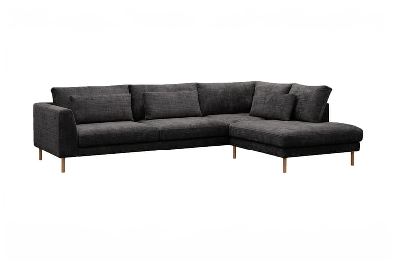 Florenz 3-personers Sofa med Chaiselong Højre - Grå - Møbler - Sofaer - Sofa med chaiselong