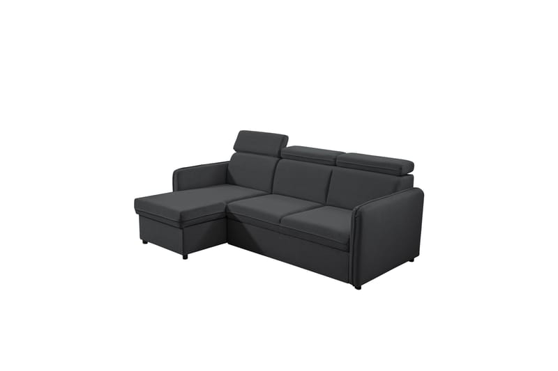 Fredrik Sofa med Divan 3-seter - Mørk grå - Møbler - Sofaer - Sofa med chaiselong