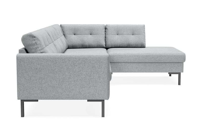 Frillestad 4-pers Sofa med Chaiselong Venstre - Grå - Møbler - Sofaer - Sofa med chaiselong