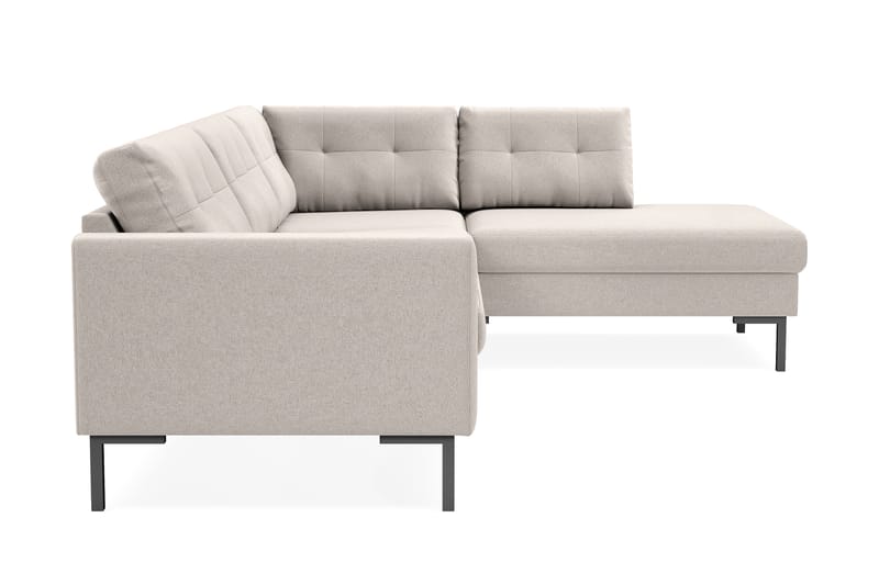 Frillestad 4-pers Sofa med Chaiselong Højre - Beige - Møbler - Sofaer - Sofa med chaiselong