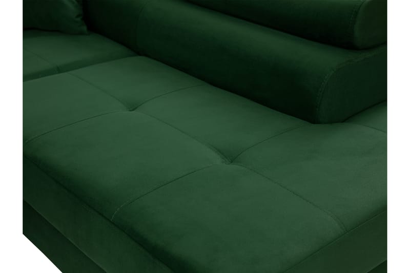 Gabina Sofa med Chaiselong 3-personers - Rød - Møbler - Sofaer - Sofa med chaiselong