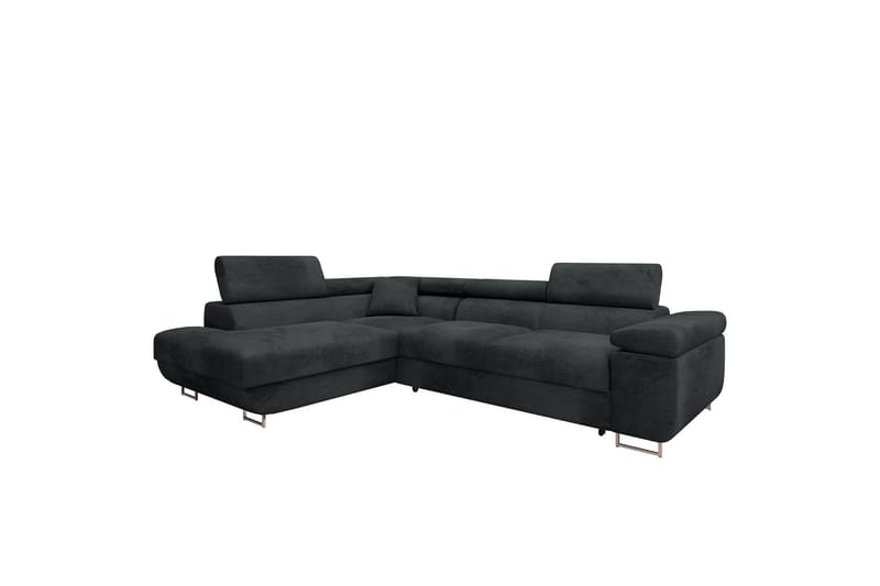 Gabina Sofa med Chaiselong 3-personers - Mørk grå - Møbler - Sofaer - Sofa med chaiselong