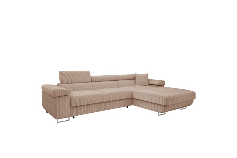 Gabina Sofa med Divan 3-personers - Rosa - Møbler - Sofaer - Sofa med chaiselong