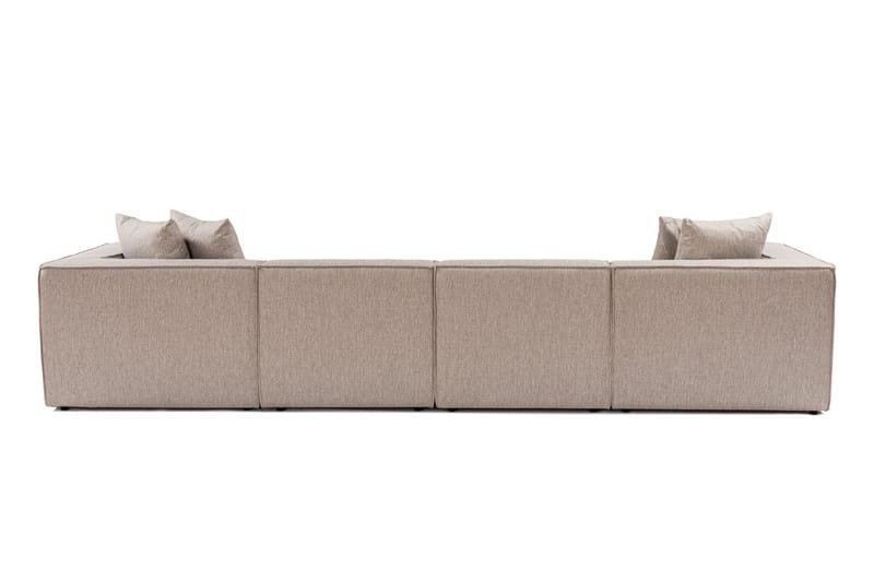 Gregor Sofa med Chaiselong 4-personers - Sand beige - Møbler - Sofaer - Sofa med chaiselong