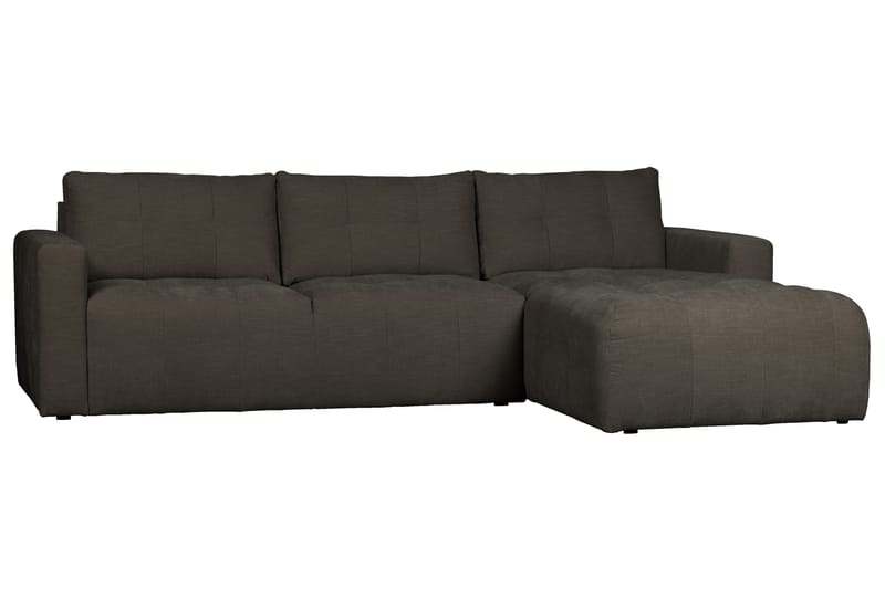 Hippylur 3-Pers. Sofa Højre - Antracit - Møbler - Sofaer - Sofa med chaiselong