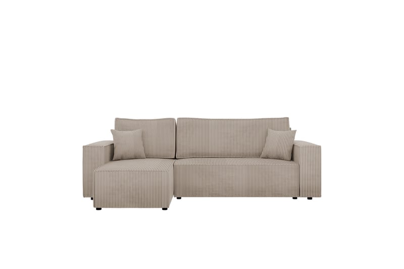 Hobson Sofa med Divan 3-personers - Beige - Møbler - Sofaer - Sofa med chaiselong