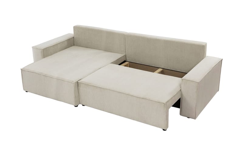 Hobson Sofa med Divan 3-personers - Mørk grå - Møbler - Sofaer - Sofa med chaiselong