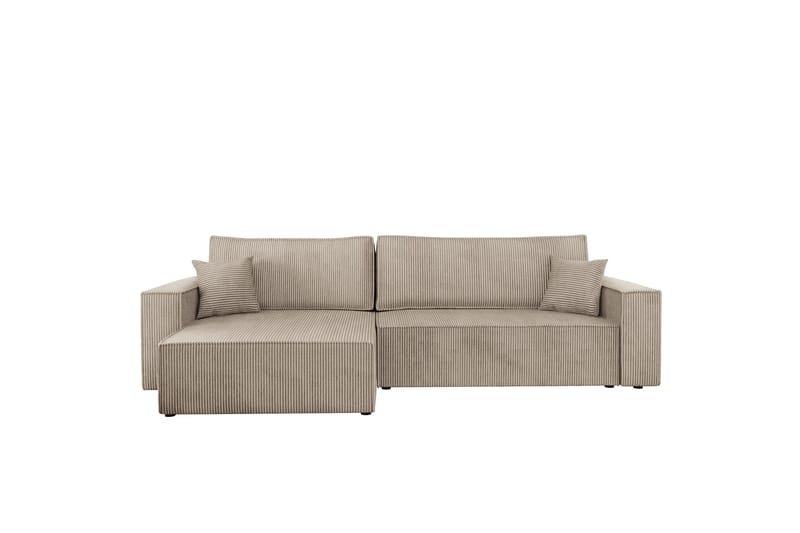 Hobson Sofa med Divan 3-personers - Beige - Møbler - Sofaer - Sofa med chaiselong