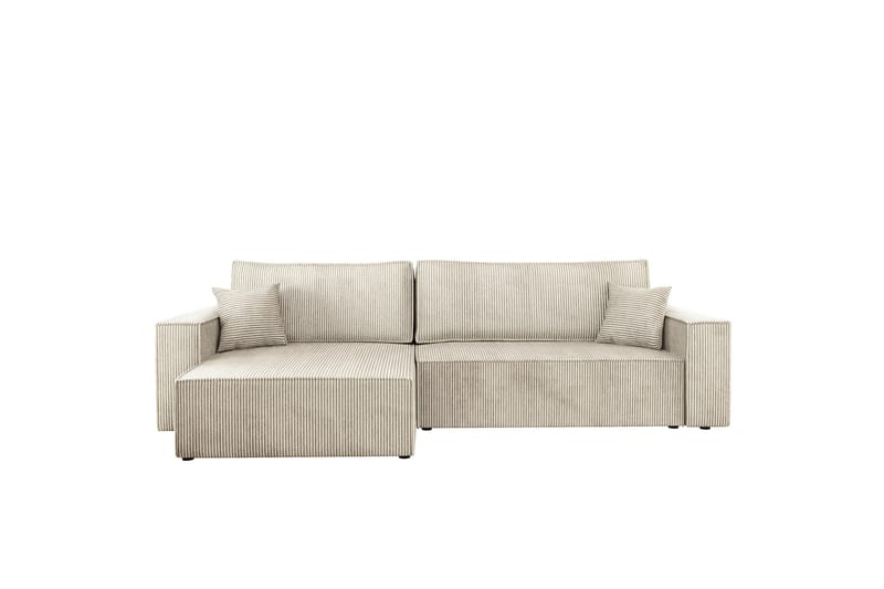 Hobson Sofa med Divan 3-personers - Beige - Møbler - Sofaer - Sofa med chaiselong