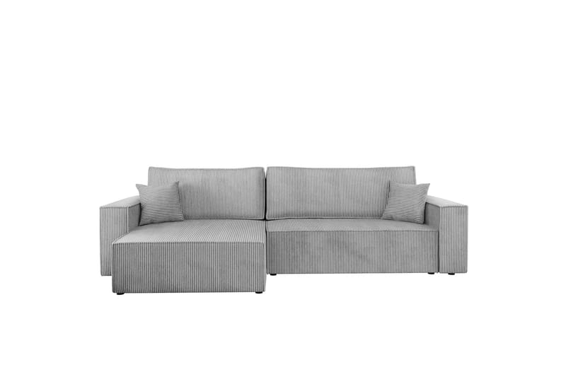 Hobson Sofa med Divan 3-personers - Lys grå - Møbler - Sofaer - Sofa med chaiselong