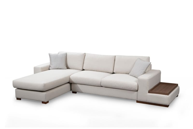 Huelva Chaiselongsofa - Beige - Møbler - Sofaer - Sofa med chaiselong