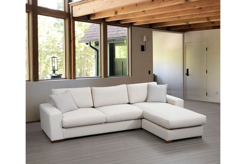 Huelva Chaiselongsofa - Beige - Møbler - Sofaer - Sofa med chaiselong