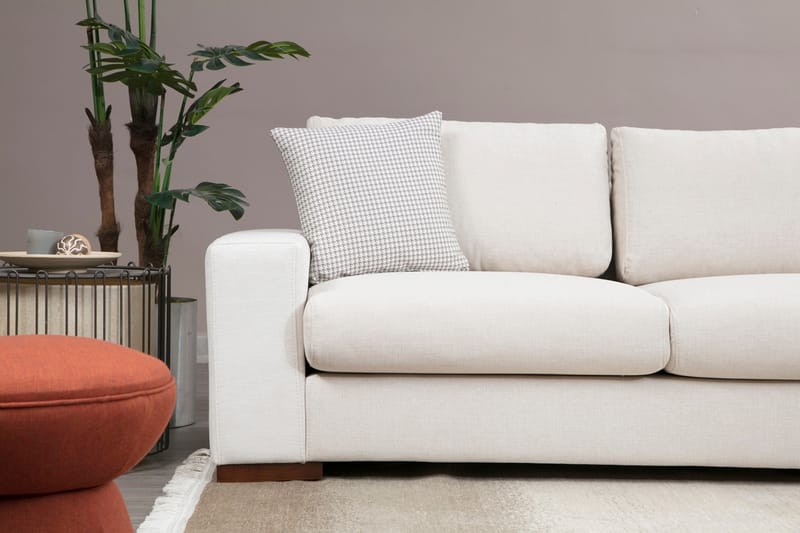 Huelva Chaiselongsofa - Beige - Møbler - Sofaer - Sofa med chaiselong