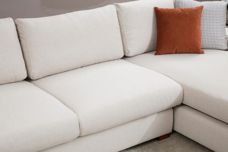 Huelva Chaiselongsofa - Beige - Møbler - Sofaer - Sofa med chaiselong