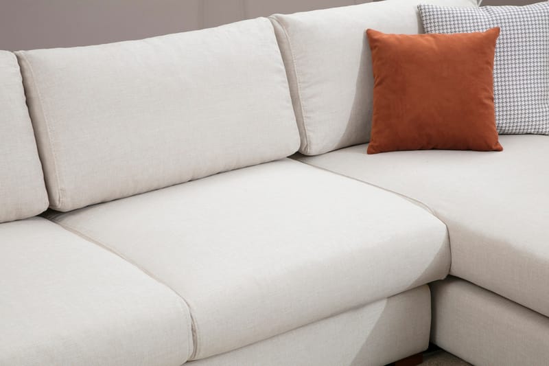 Huelva Chaiselongsofa - Beige - Møbler - Sofaer - Sofa med chaiselong