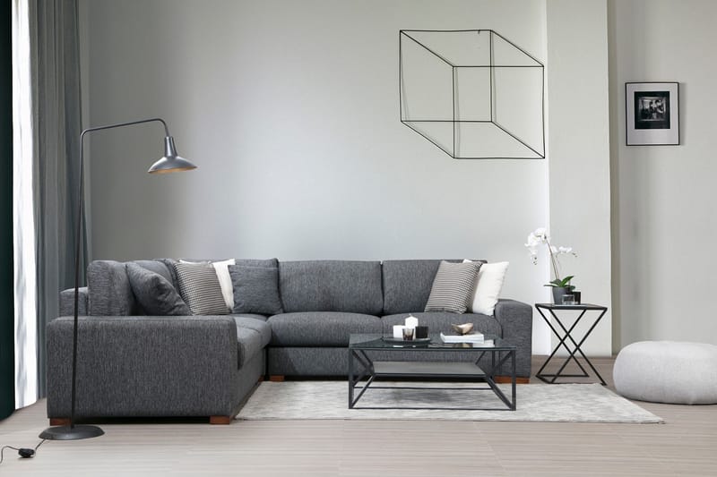 Huelva Chaiselongsofa - Grå - Møbler - Sofaer - Sofa med chaiselong