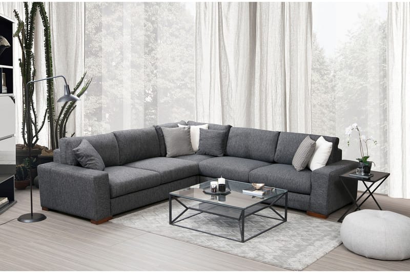 Huelva Chaiselongsofa - Grå - Møbler - Sofaer - Sofa med chaiselong