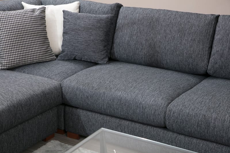 Huelva Chaiselongsofa - Grå - Møbler - Sofaer - Sofa med chaiselong