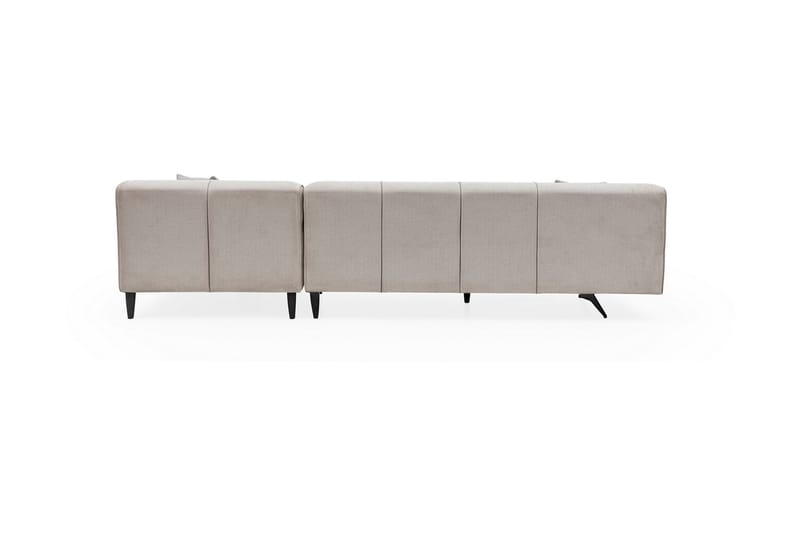 Jivago Chaiselongsofa Højre - Beige/Sort - Møbler - Sofaer - Sofa med chaiselong