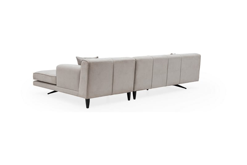 Jivago Chaiselongsofa Højre - Beige/Sort - Møbler - Sofaer - Sofa med chaiselong