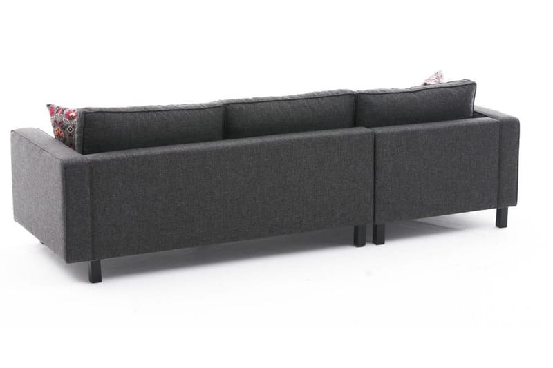 Kaletea Sofa m. Chaiselong 4-Pers. - Antracit - Møbler - Sofaer - Sofa med chaiselong