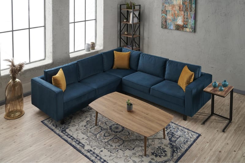 Kaletea Sofa m. Chaiselong 4-Pers. - Grøn - Møbler - Sofaer - Sofa med chaiselong