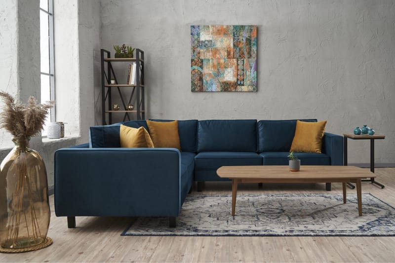 Kaletea Sofa m. Chaiselong 4-Pers. - Grøn - Møbler - Sofaer - Sofa med chaiselong