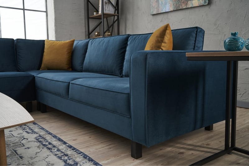 Kaletea Sofa m. Chaiselong 4-Pers. - Grøn - Møbler - Sofaer - Sofa med chaiselong