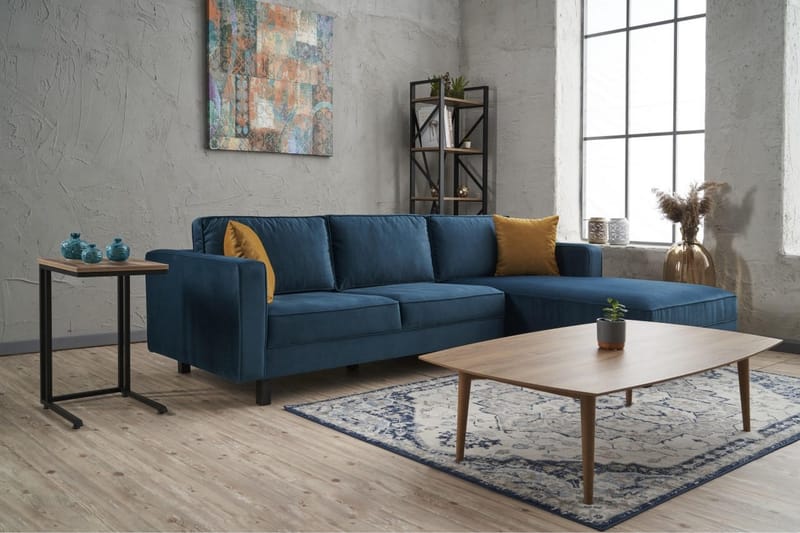 Kaletea Sofa m. Chaiselong 4-Pers. - Grøn - Møbler - Sofaer - Sofa med chaiselong