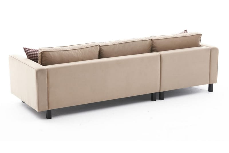 Kaletea Sofa m. Chaiselong 4-Pers. - Beige - Møbler - Sofaer - Sofa med chaiselong