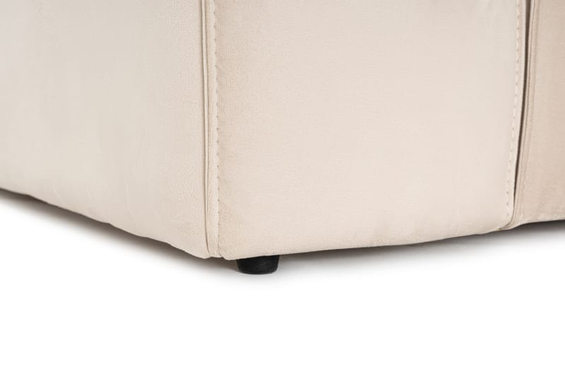 Kaolins Sofa med Chaiselong 3-personers - Creme - Møbler - Sofaer - Sofa med chaiselong