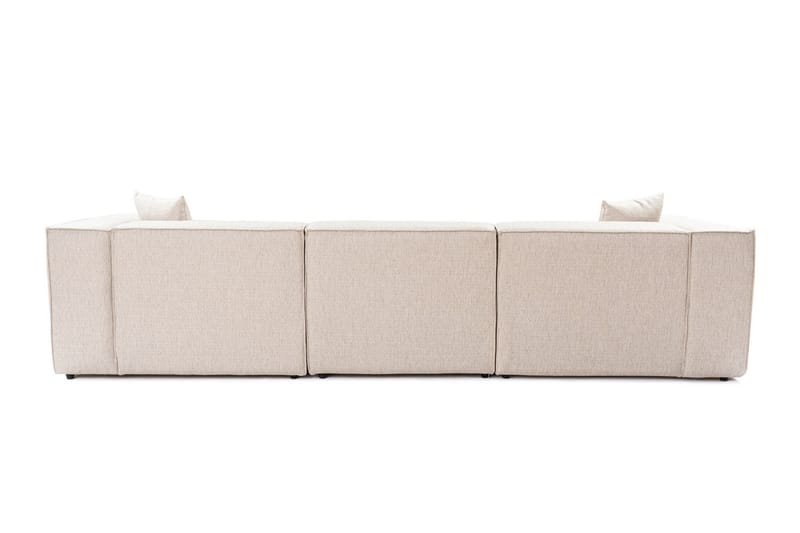 Kaolins Sofa med Chaiselong 3-personers - Lys brun - Møbler - Sofaer - Sofa med chaiselong