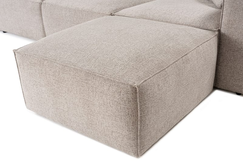 Kaolins Sofa med Chaiselong 3-personers - Mokka - Møbler - Sofaer - Sofa med chaiselong