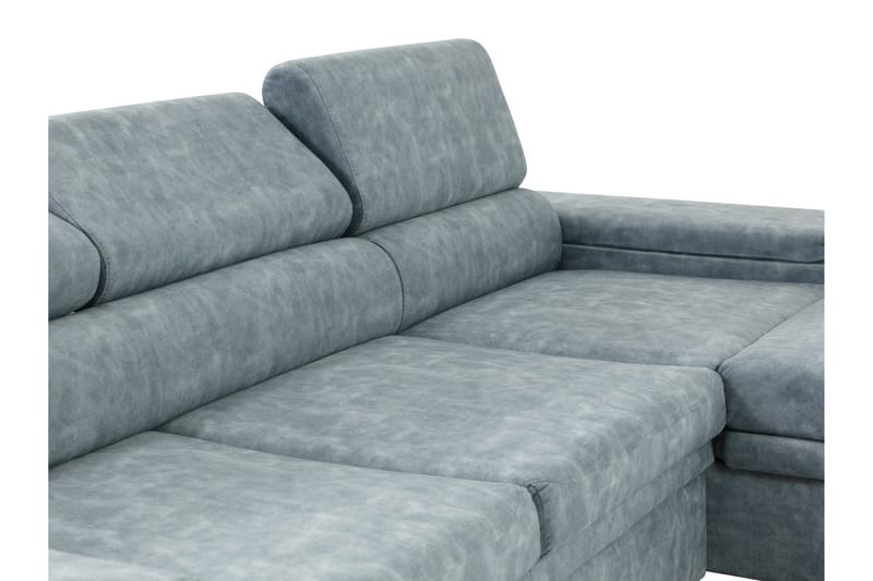 Kollekind Sofa med Divan 3-personers - Beige/Brun - Møbler - Sofaer - Sofa med chaiselong