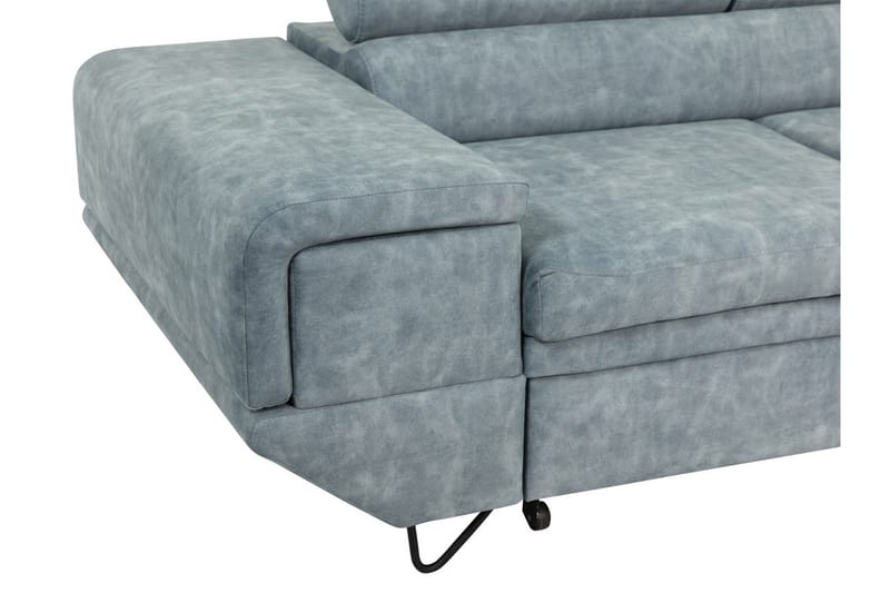 Kollekind Sofa med Divan 3-personers - Beige/Brun - Møbler - Sofaer - Sofa med chaiselong