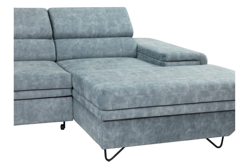 Kollekind Sofa med Divan 3-personers - Beige/Brun - Møbler - Sofaer - Sofa med chaiselong