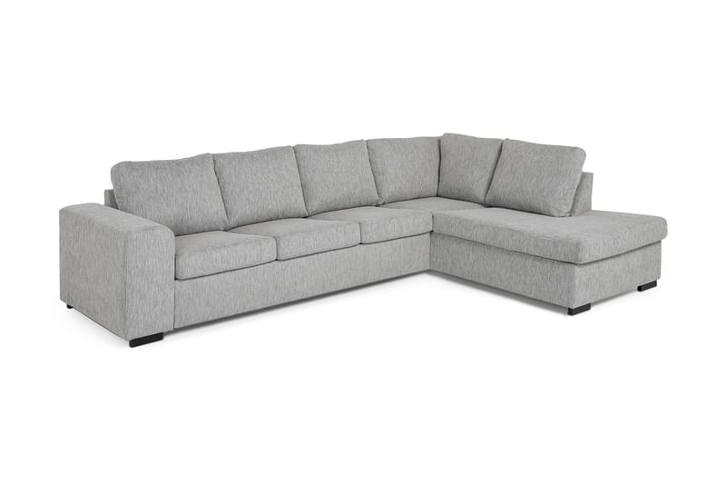 Link 4-pers Sofa med Chaiselong Højre - Lysegrå - Møbler - Sofaer - Sofa med chaiselong