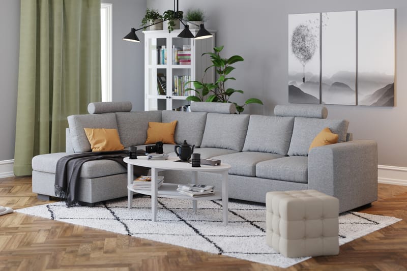 Link 4-pers Sofa med Chaiselong Højre - Møbler - Sofaer - Sofa med chaiselong