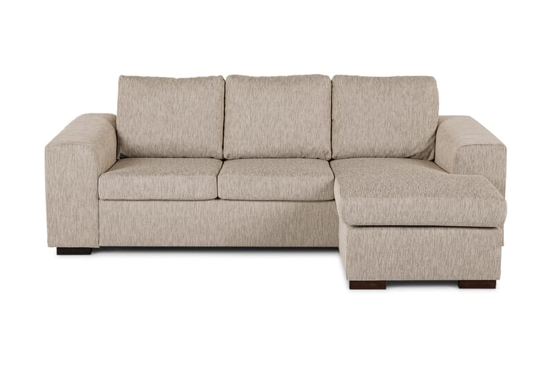 Link Chaiselongsofa 3-pers Vendbar - Beige - Møbler - Sofaer - Sofa med chaiselong