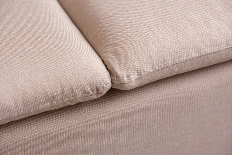 Lungo Sofa med Chaiselong 4-personers - Beige - Møbler - Sofaer - Sofa med chaiselong