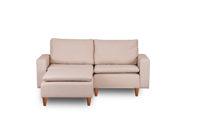 Lungo Sofa med Chaiselong 4-personers - Beige - Møbler - Sofaer - Sofa med chaiselong