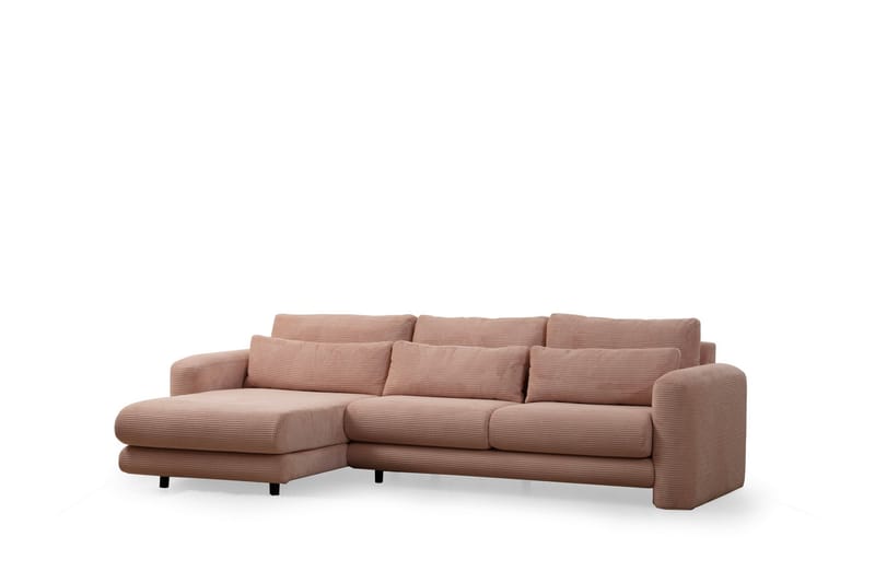 Makhan Sofa med Chaiselong 3-personers - Rosa - M�øbler - Sofaer - Sofa med chaiselong