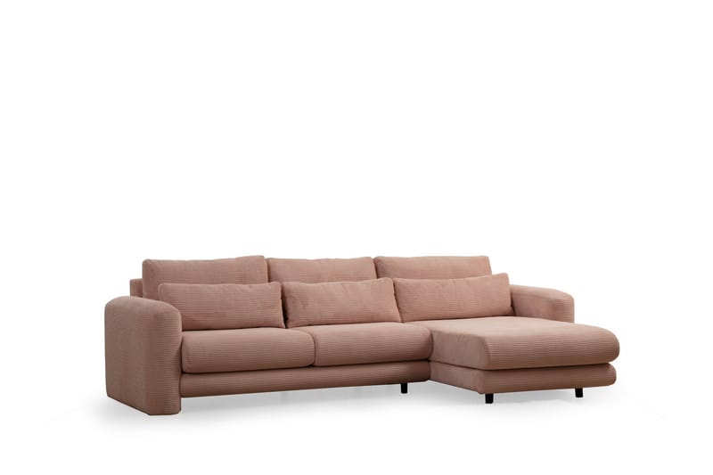 Makhan Sofa med Chaiselong 3-personers - Rosa - M�øbler - Sofaer - Sofa med chaiselong