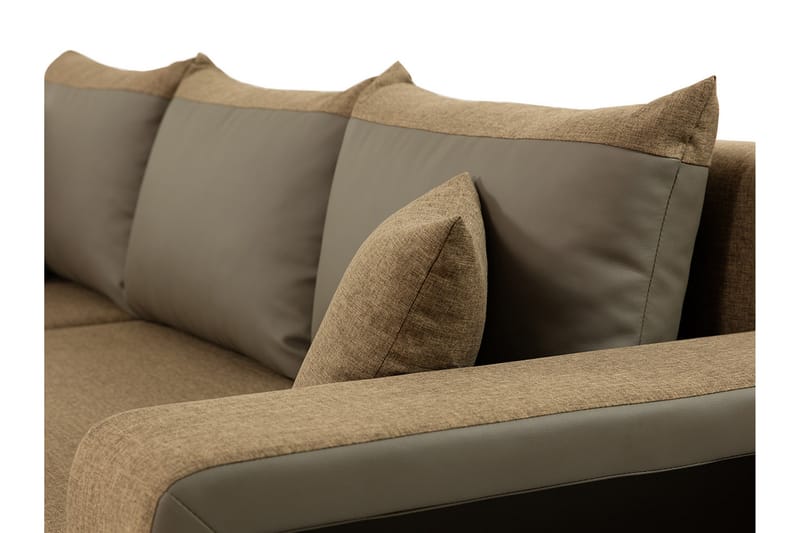 Marheim Sofa med Divan 3-personers - Beige - Møbler - Sofaer - Sofa med chaiselong