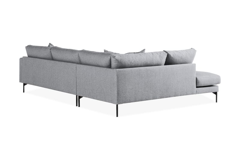 Menard 4-Pers. Sofa med Chaiselong Venstre - Grå - Møbler - Sofaer - Sofa med chaiselong