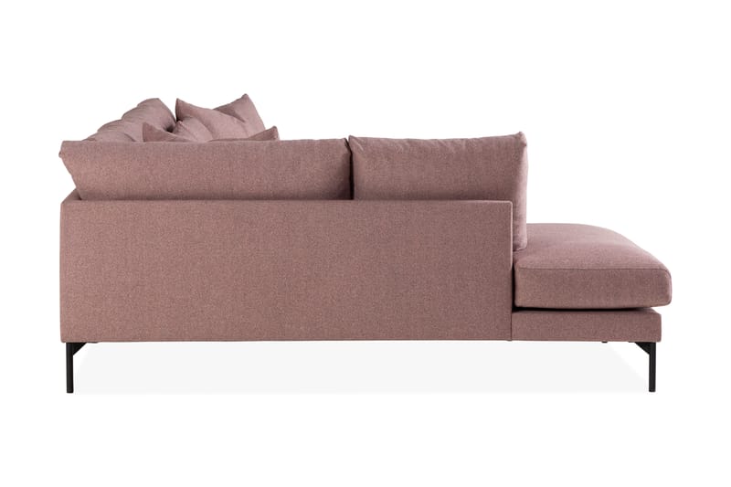 Menard 4-Pers. Sofa med Chaiselong Venstre - Lilla - Møbler - Sofaer - Sofa med chaiselong