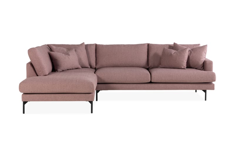 Menard 4-Pers. Sofa med Chaiselong Venstre - Lilla - Møbler - Sofaer - Sofa med chaiselong