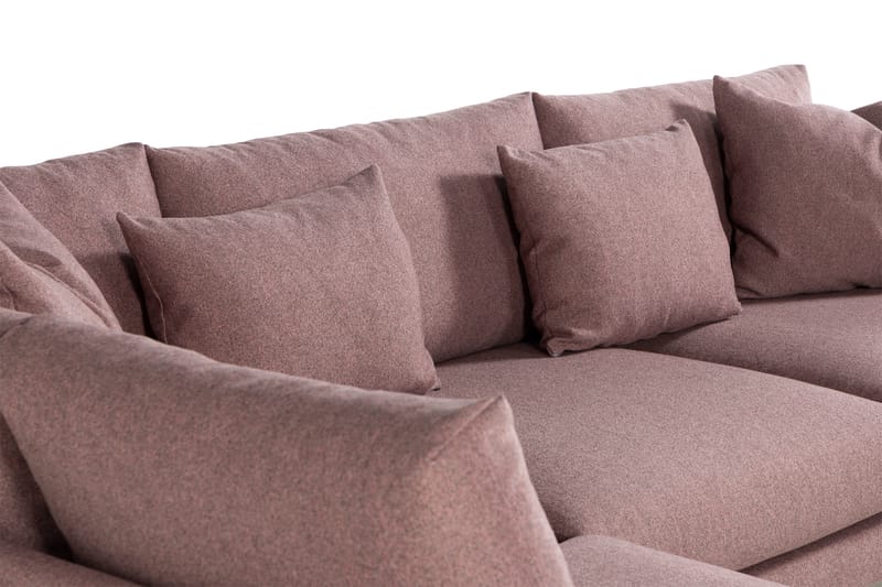 Menard 4-Pers. Sofa med Chaiselong Venstre - Lilla - Møbler - Sofaer - Sofa med chaiselong