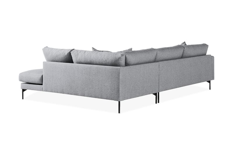 Menard 4-Pers. Sofa med Chaiselong Højre - Grå - Møbler - Sofaer - Sofa med chaiselong